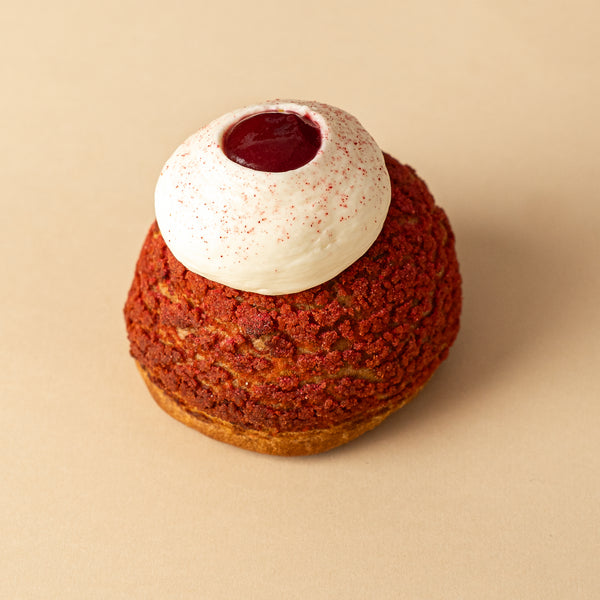 Raspberry-Mascarpone Choux